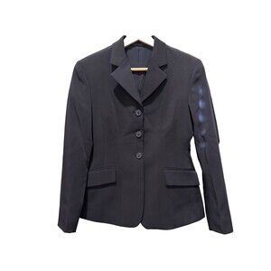 RJ Classics Xtreme Sydney Washable Black Ladies Show Coat - Size 4S